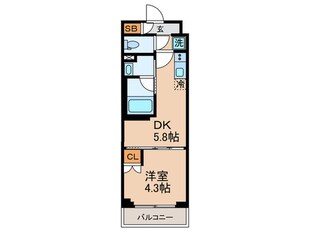 仮）大田区蒲田本町1丁目ﾏﾝｼｮﾝの物件間取画像